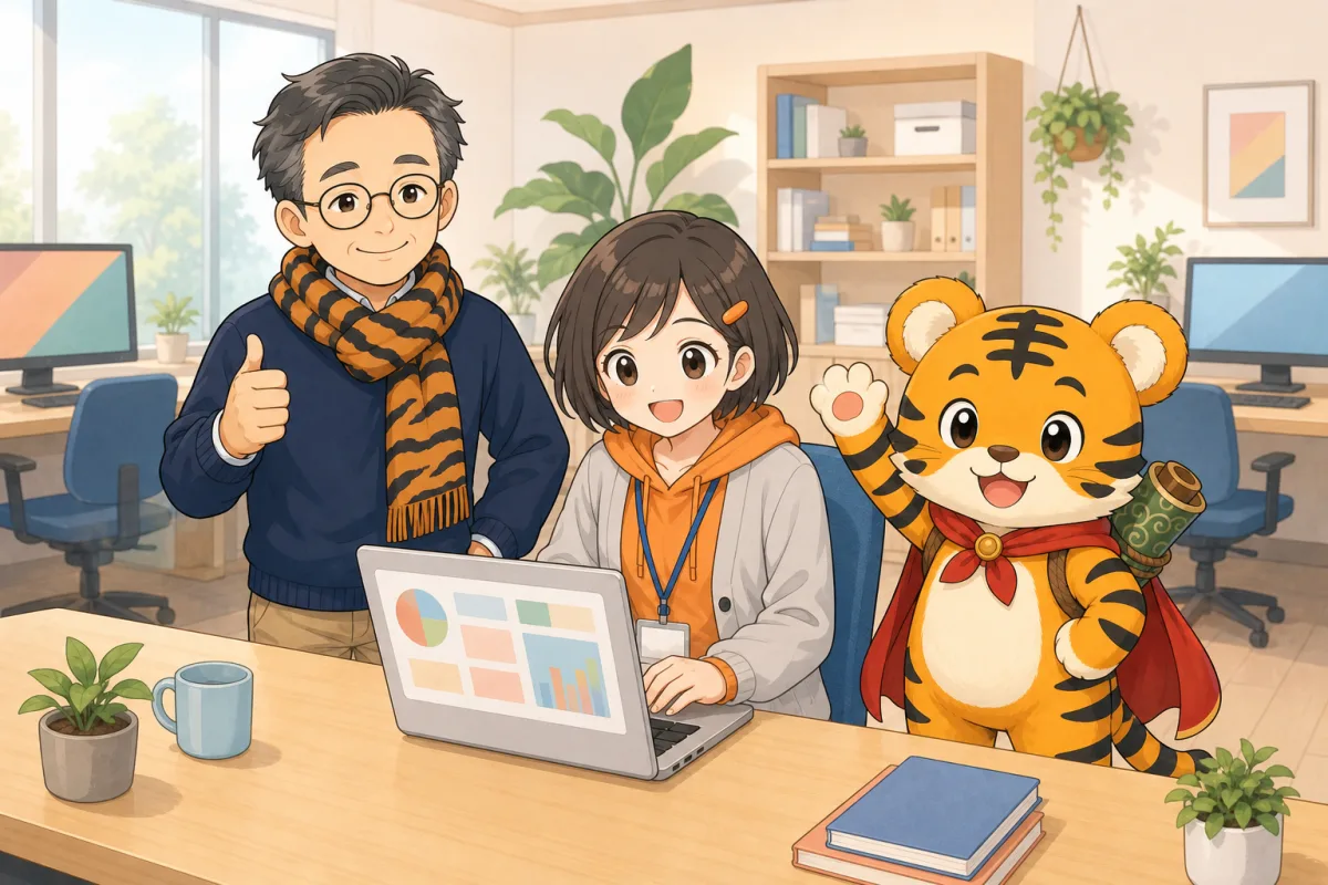 ツール選びと定着のイメージ