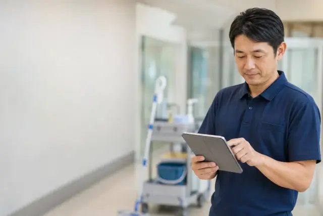 清掃会社の現場・作業台帳のイメージ