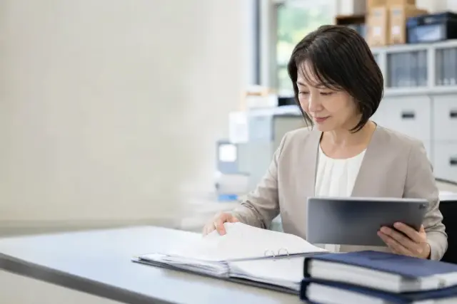 契約書の管理台帳のイメージ