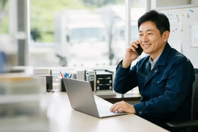 運送会社の配車・運行日報台帳のイメージ