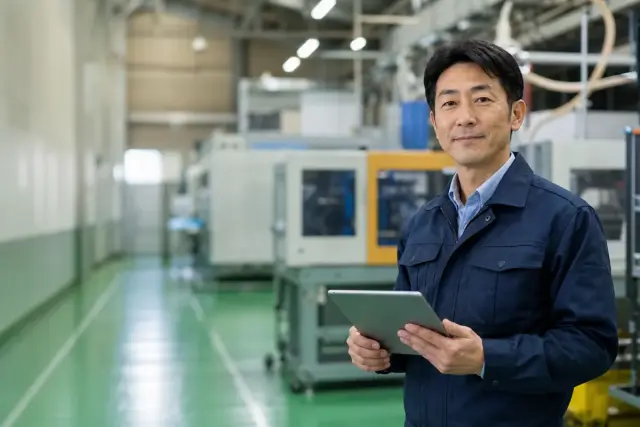 成形工場の金型・ショット・受注台帳のイメージ