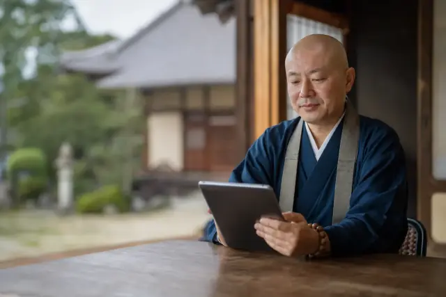 寺院・神社の檀家・法要台帳のイメージ